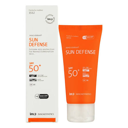 INNO-DERMA SUN DEFENSE SPF 50+ |  Солнцезащитный крем SPF 50+
