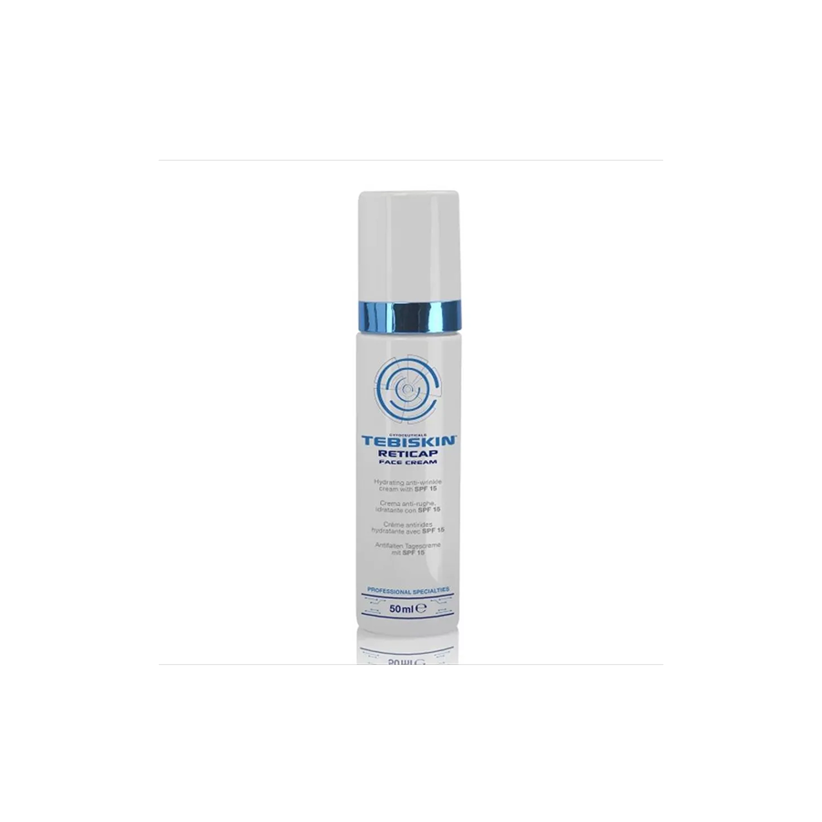 1629 TEBISKIN Reticap face cream Дневной крем для лица от морщ. SPF15 с чистым ретинолом, 50мл