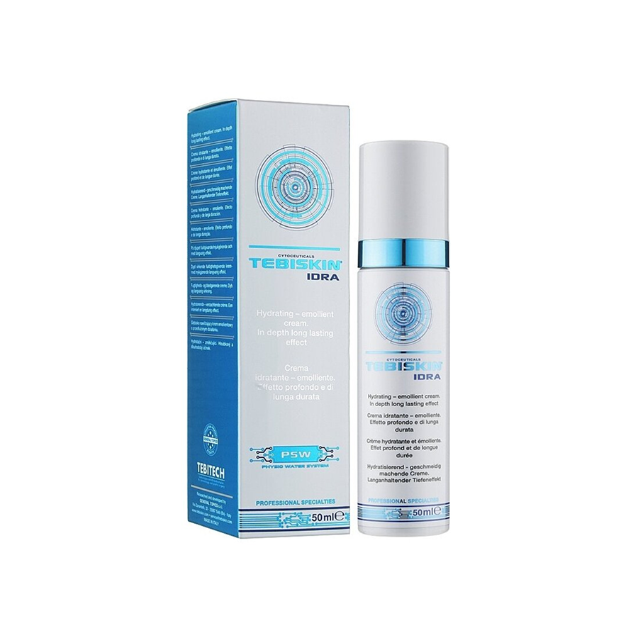 1483  TEBISKIN Idra CREAM Увлажняющий смягчающий крем для лица 50мл