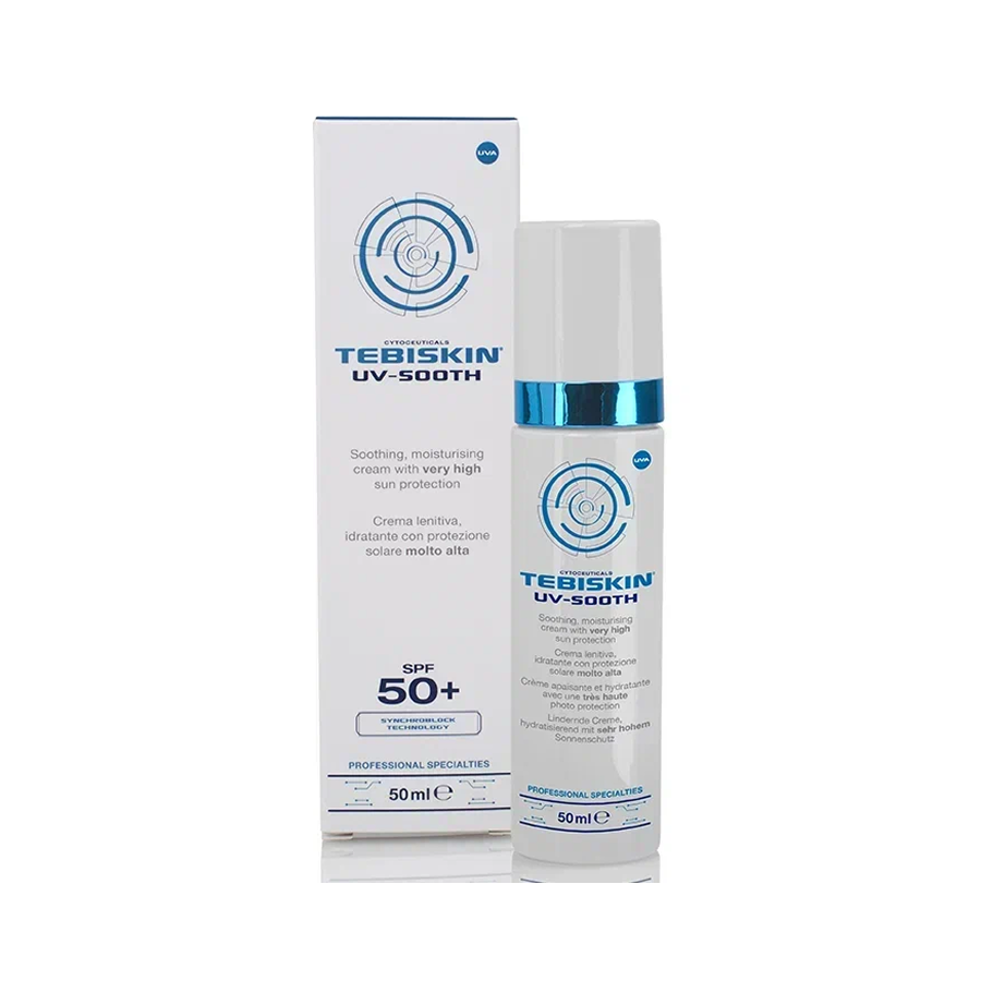 1292 TEBISKIN UV-Sooth cream SPF 50+/ фотозащитное средство, 50 мл