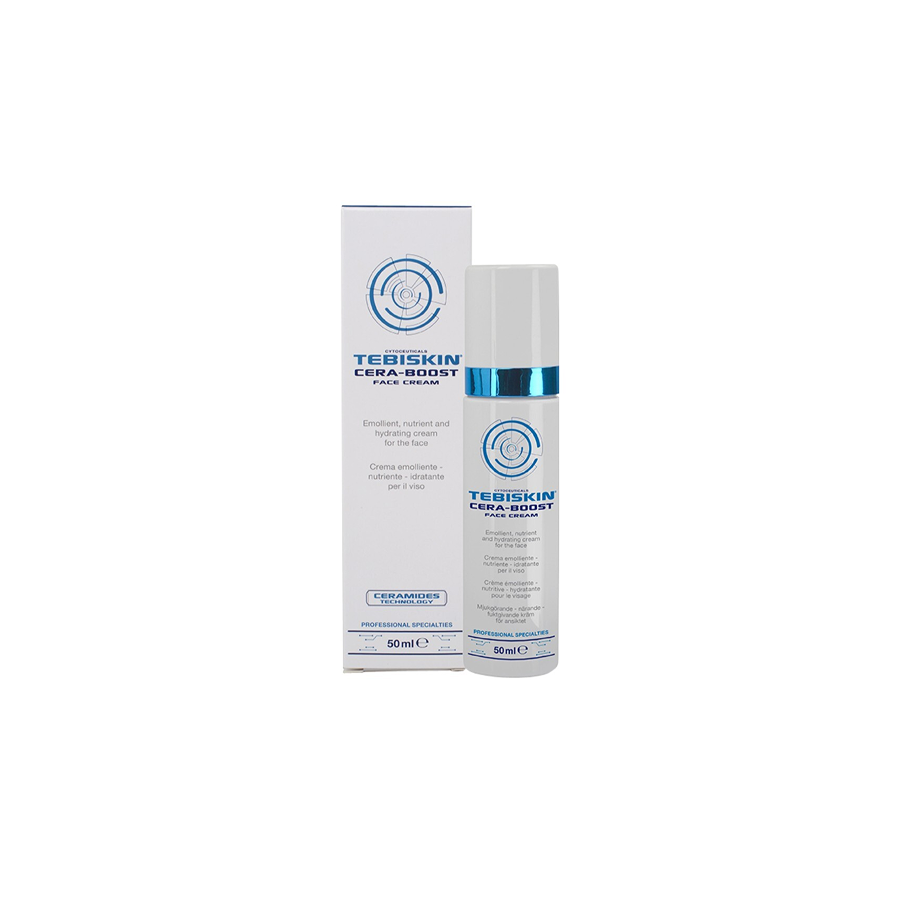 1667 TEBISKIN Cera-Boost face cream/ Смягчающий питательный увлажняющий крем для лица 50 мл