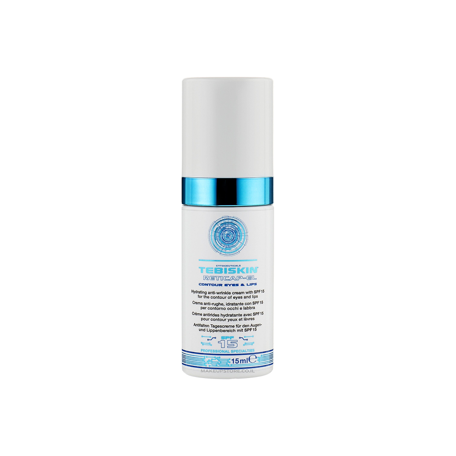 1636 TEBISKIN Reticap -EL contour eyes&lips/ Дневной крем против морщин SPF 15 для контура глаз, губ